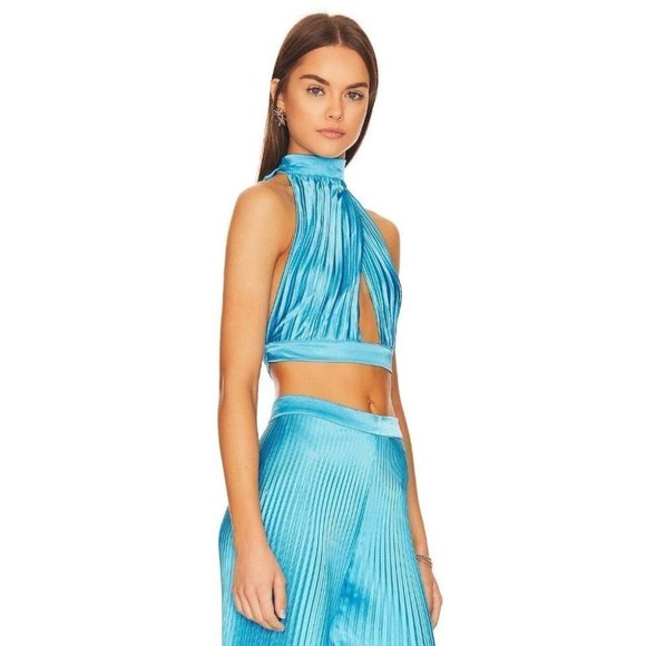 L'idee Renaissance Top Cloud Blue Size 10 BNWT - Picture 4 of 11